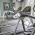 a gym with exercise equipment